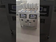 OFE-322L chips eléctricos comerciales con función de memoria estilo abierto panel LCD profundo freidora de aceite con aceite