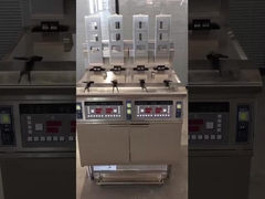 OFE-H413 Máquina de freír eléctrica abierta con bomba de aceite de elevación automática