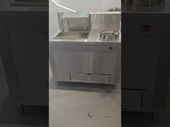 GW-2400 0,4kw Panadero de pollo eléctrico comercial Trble 1200x700x950mm