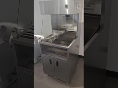 60cm 100cm ancho papas fritas Chips muestra más caliente Material 304SUS