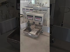 OFG-322 Panel de computadora digital Dos ollas Cuatro cestas GAS Fritar abierto