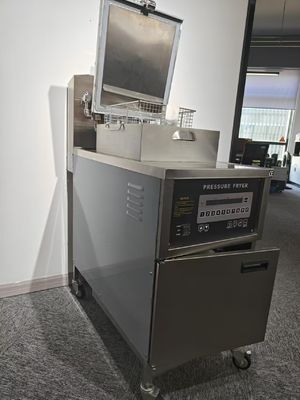 Computación Panel eléctrico 4HD 13.5KW máquina de freír broast Frito de pollo a presión