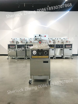 Fritar de pollo eléctrico de panel mecánico 4HD con filtración automática