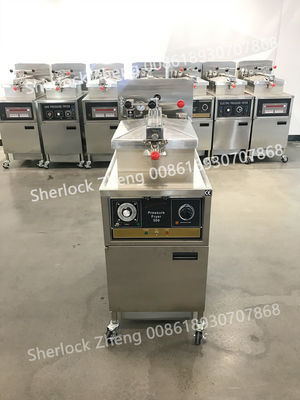 Fritar de pollo eléctrico de panel mecánico 4HD con filtración automática
