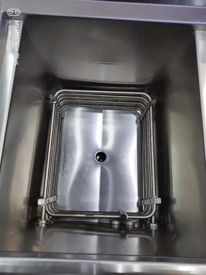 Panel de computadora eléctrica digital con filtración de aceite Una olla Dos cestas Abrir freidora