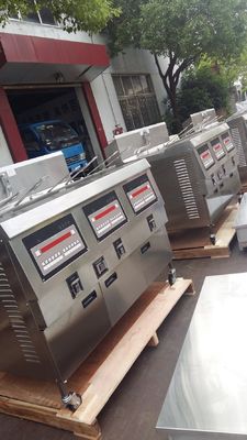 Panel de computadora digital Tres ollas Seis cestas Abrir freidora profunda con filtración