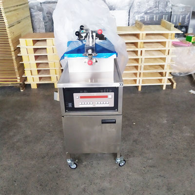 Digital USA estilo panel rojo calefacción de gas 25L Fritar a presión de pollo