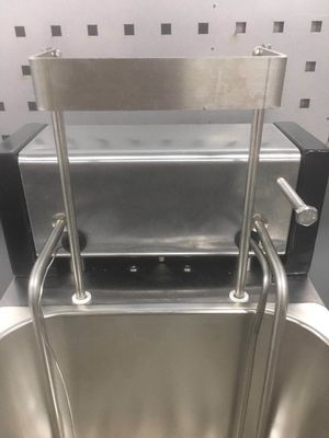 8L de estilo de mesa de arriba auto elevador 3KW eléctrico digital abierto freidora profunda
