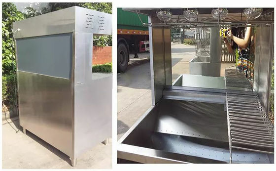 60cm 100cm ancho papas fritas Chips muestra más caliente Material 304SUS