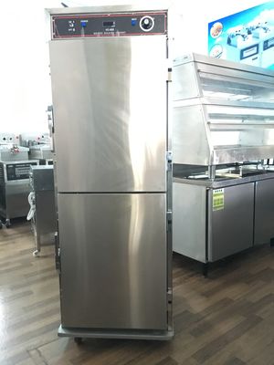 220V Vitrina de calentamiento eléctrico Material 304SUS