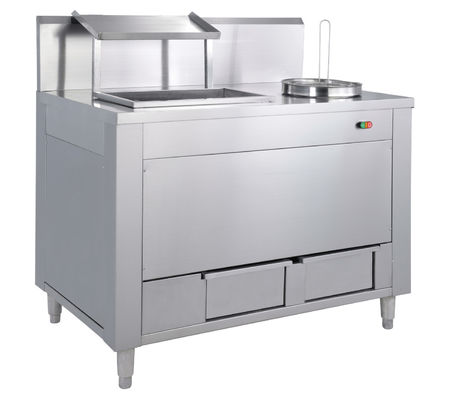 Mesa de horneado 304SUS Comerciante automático de horneador eléctrico de pollo