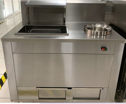 Mesa de horneado 304SUS Comerciante automático de horneador eléctrico de pollo
