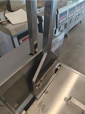Calentamiento rápido 304SUS 13.5kw Automático elevador tecnología avanzada eléctrica chips comerciales freidora abierta