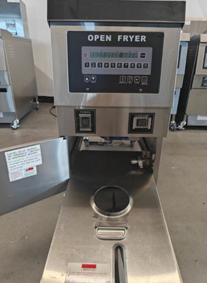 Calentamiento rápido 304SUS 13.5kw Automático elevador tecnología avanzada eléctrica chips comerciales freidora abierta