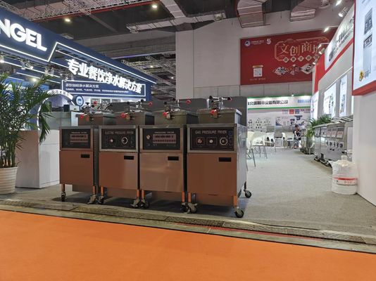 Computación Panel calefacción de gas 4HD máquina de freír broast Frito de pollo a presión