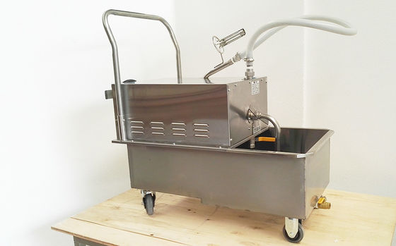 Máquina de filtro de aceite de 370W de 50L de capacidad resistente a altas temperaturas