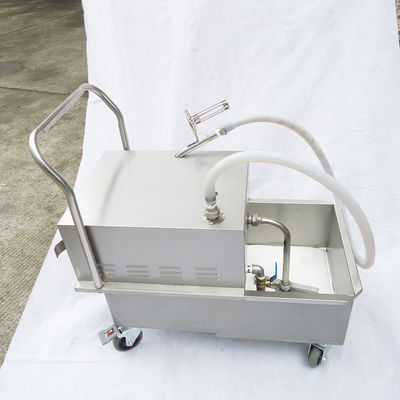 Máquina de filtro de aceite de 220V 50L Filtro para restaurantes