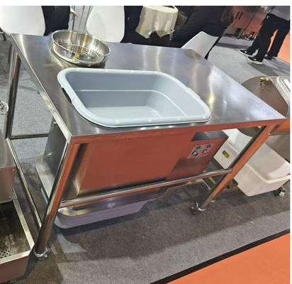 Mesa de horneado 304SUS Comerciante automático de horneador eléctrico de pollo
