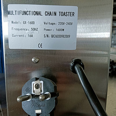 1Máquina tostadora para restaurantes de comida rápida