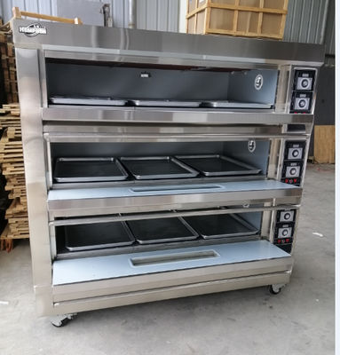 Fuente de gas de alta calidad CE ISO horno de paneles de pan de pizza