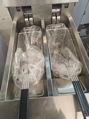 OFE-213L 14.3kw de potencia pantalla táctil panel inteligente máquina de freír chips abiertos eléctricos