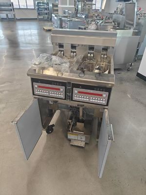 304SUS Venta directa de fábrica Dos tanques Cuatro cestas Panel digital Fritar abierto eléctrico y de gas