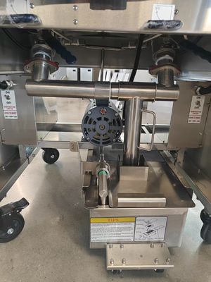 380V 28kw Dos tanques Cuatro cestas Panel digital eléctrico y gas Chips Fritarera abierta 15L*2