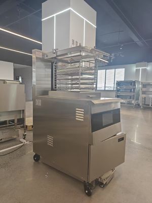 8HD eléctrico automático comercial de pollo a presión freidora profunda / 25L kfc gas freidora de pollo frito