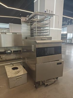 Fritadora eléctrica de pollo a presión