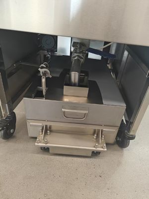 Fritadora eléctrica de pollo a presión