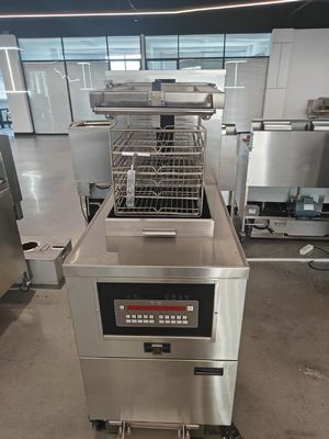 Panel de computadora eléctrica digital 8HD 55L 5 bandeja de freír Gran productividad 17KW Freidora abierta