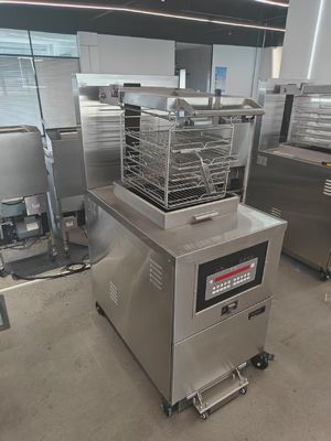 Panel de computadora eléctrica digital 8HD 55L 5 bandeja de freír Gran productividad 17KW Freidora abierta