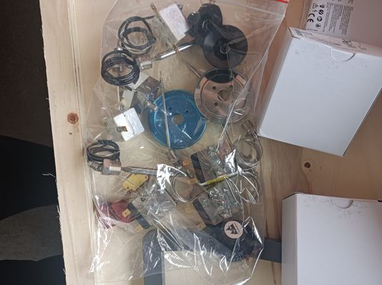 Elemento de calentador de válvula de solenoide de seguridad para freidora abierta y freidora a presión